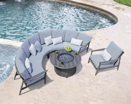Ratana Bolano Curved Outdoor Sectional
