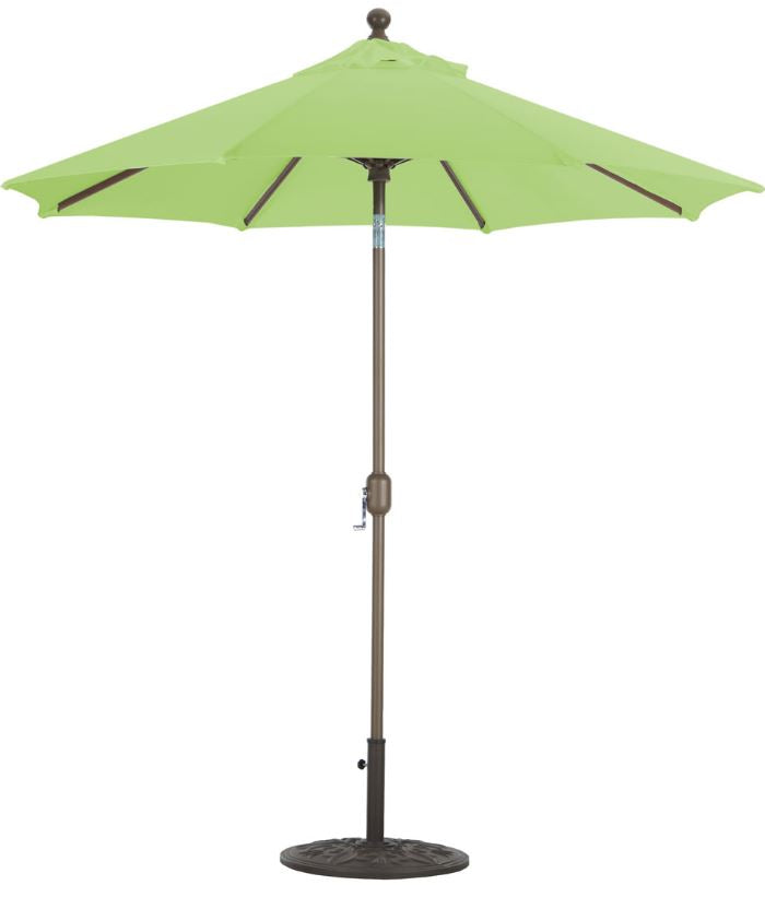 GALTECH 7.5' Deluxe Auto Tilt Octagon Umbrella Ginko