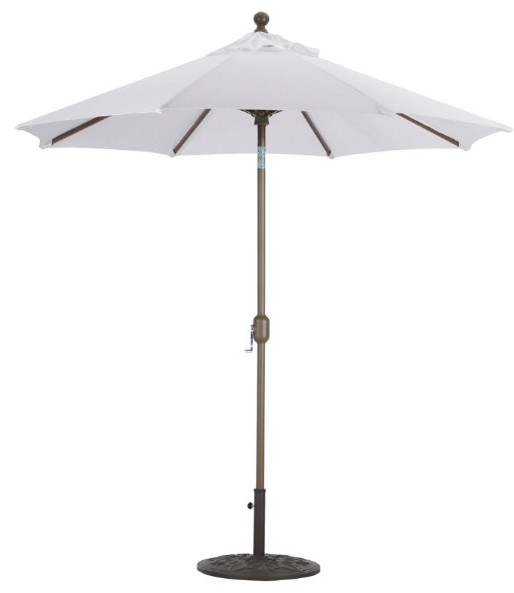 GALTECH 7.5' Deluxe Auto Tilt Octagon Umbrella Granite