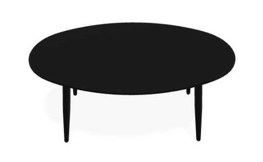 望远镜休闲质朴聚合物 21" x 42" 咖啡桌