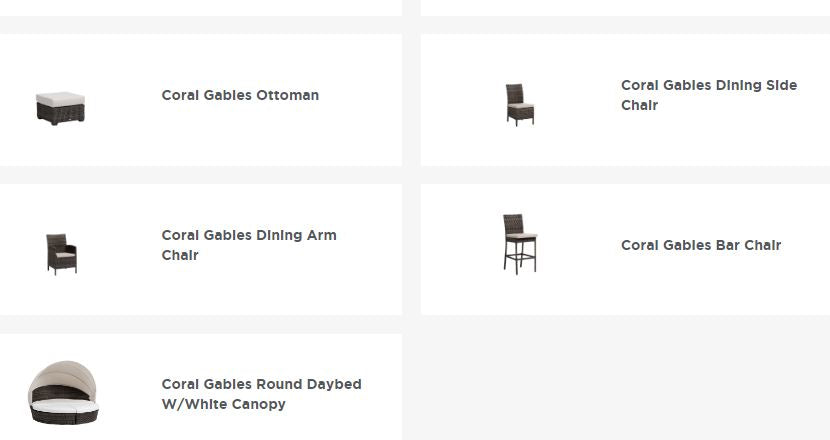 Ratana Coral Gables 单人沙发椅