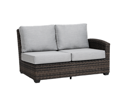Ratana Coral Gables Outdoor Two Seater Right Arm