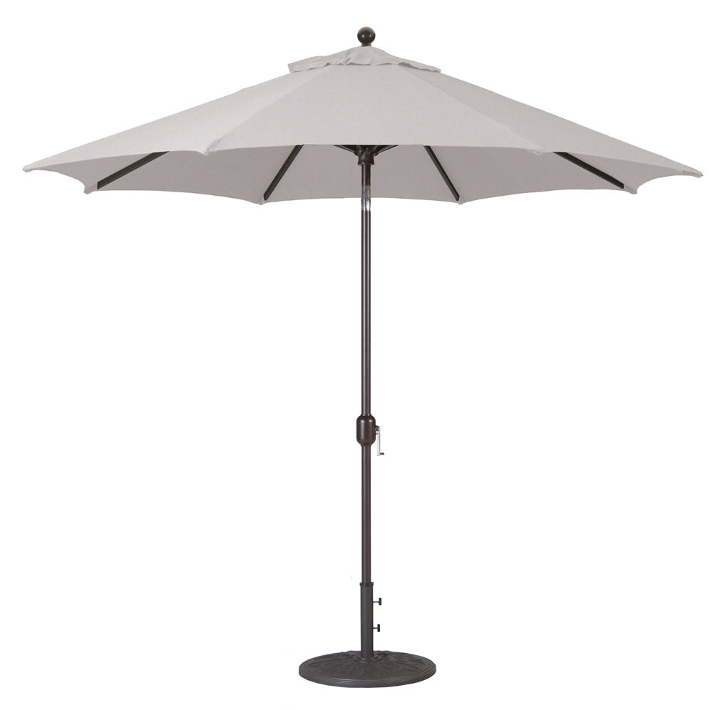 GALTECH 7.5' Deluxe Auto Tilt Octagon Umbrella Granite
