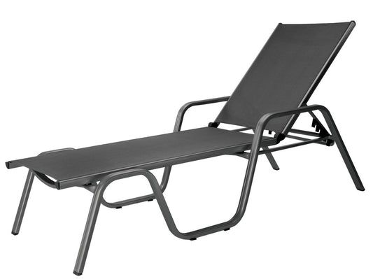 Kettler Basic Plus Outdoor Chaise Lounger Black