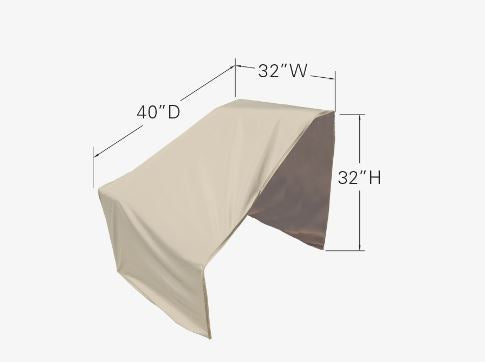 Modular Sectional Protective Cover measurement