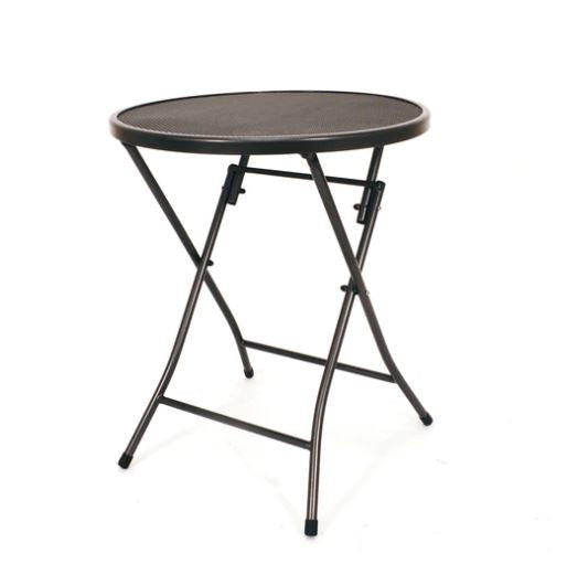 Kettler 24" Round Mesh Outdoor Top Folding Table