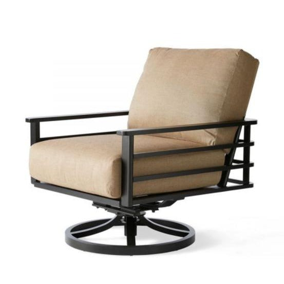 Sarasota Cushion Spring Outdoor Swivel Lounge Chair