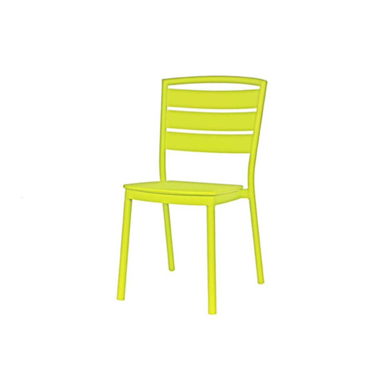 Ratana Ciara Outdoor Stacking Side Chair Yellow