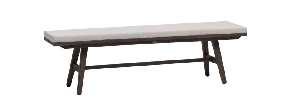 Ratana Canbria Outdoor Bench (With or Without Back)