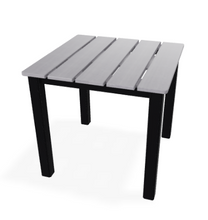 Load image into Gallery viewer, Telescope Rustic Polymer Top Tables 21&quot; Square End Table