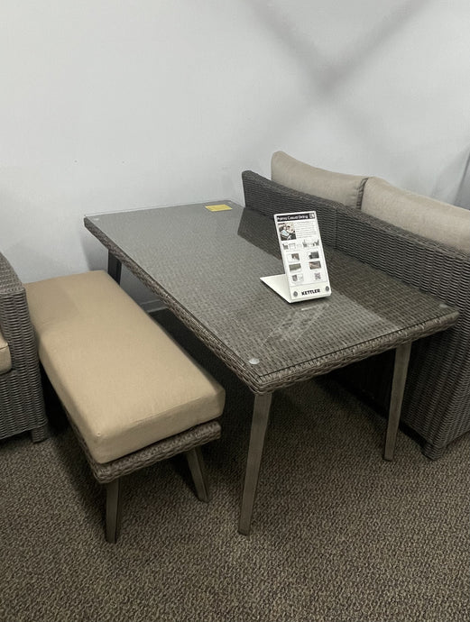 Kettler Merida Table and Bench 2-Pc Set