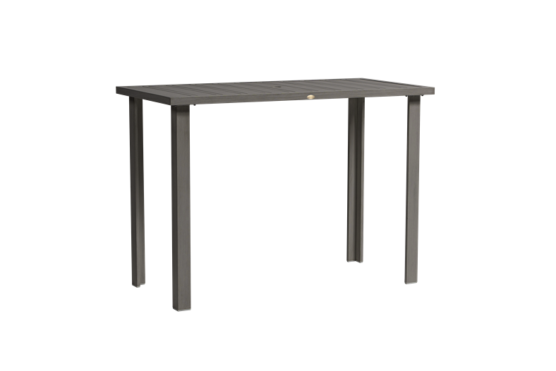 Ratana Limo 30" x 60" Rectangle Outdoor Bar Table