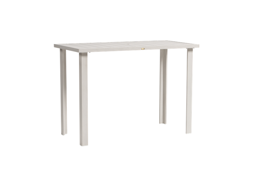 Ratana Limo 30" x 60" Rectangle Outdoor Bar Table