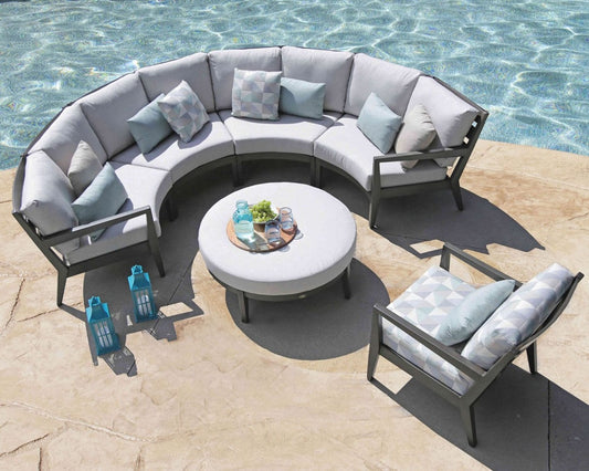 Ratana Lucia Curved Outdoor Sectional