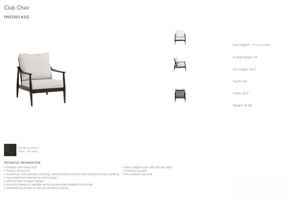 Ratana Bolano Outdoor Club Chair