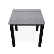 Load image into Gallery viewer, Telescope Rustic Polymer Top Tables 21&quot; Square End Table