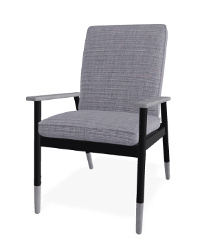 Telescope Welles Cafe Outdoor Dining Chair w/ Welting