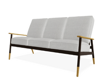 Load image into Gallery viewer, Telescope Welles Cushion Three-Seat Sofa w/ Welting