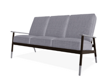 Load image into Gallery viewer, Telescope Welles Cushion Three-Seat Sofa w/ Welting