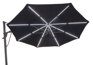 Treasure Garden 13' Starlux Octagon Cantilever With Lights