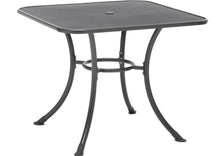 Load image into Gallery viewer, Kettler 32&quot; Square Mesh Dining Table w/ Umbrella Hole