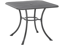 Load image into Gallery viewer, Kettler 36&quot; Square Mesh Dining Table w/ Umbrella Hole