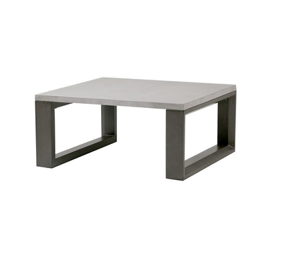 Ratana Element 5.0 40" 方形咖啡桌带铝制台面