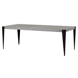 Ratana Genval 84.5″ x 38″ 长方形餐桌带伞孔
