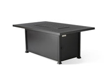 将图片加载到图库查看器，Mallin 60.5&quot; x 36&quot; Paso Robles 长方形聊天高度防火桌