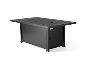 Mallin 60.5" x 36" Paso Robles 长方形聊天高度防火桌