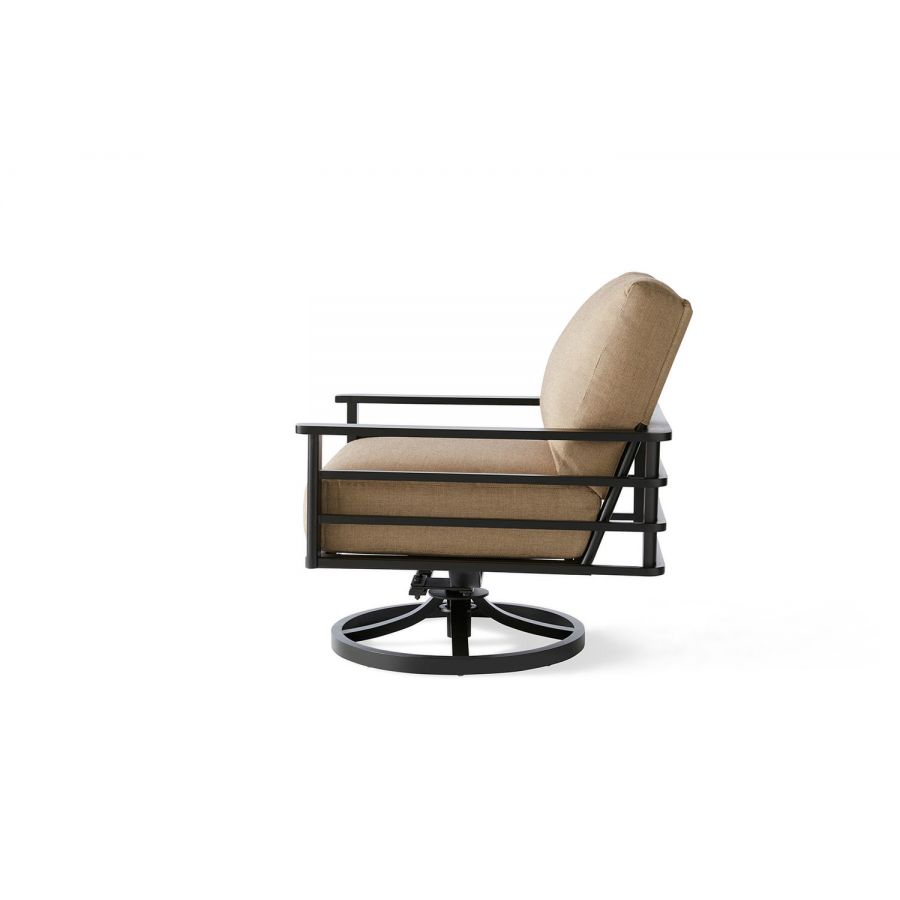 Sarasota Cushion Spring Swivel Lounge Chair