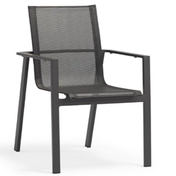PH Mission Outdoor Stacking Dining Arm Chair
