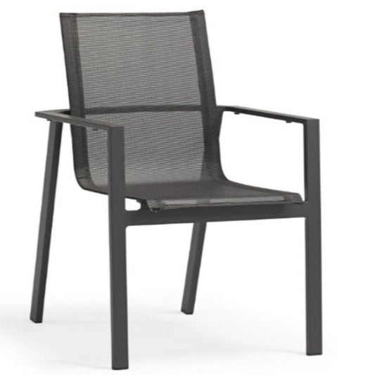 PH Mission Outdoor Stacking Dining Arm Chair