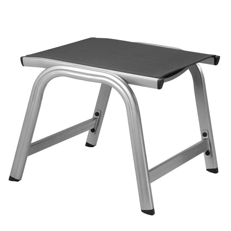 Kettler Basic Plus Outdoor Ottoman Silver Gray