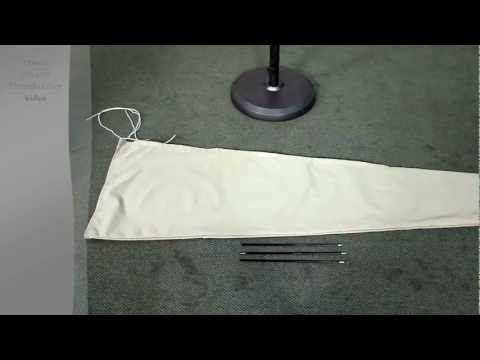 Center Post Umbrella Protective Cover YouTube Video